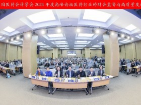 中国医药会计学会2024年度高峰论坛成功举办